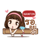 NAMFON it's me grace e（個別スタンプ：2）