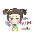 FATIN kao-soi e（個別スタンプ：4）