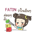 FATIN kao-soi e（個別スタンプ：6）