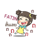 FATIN kao-soi e（個別スタンプ：9）