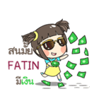 FATIN kao-soi e（個別スタンプ：17）