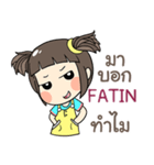 FATIN kao-soi e（個別スタンプ：23）