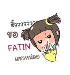 FATIN kao-soi e（個別スタンプ：26）