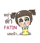 FATIN kao-soi e（個別スタンプ：27）