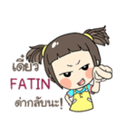 FATIN kao-soi e（個別スタンプ：28）