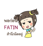 FATIN kao-soi e（個別スタンプ：40）