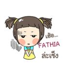 FATHIA kao-soi e（個別スタンプ：4）