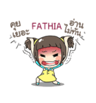 FATHIA kao-soi e（個別スタンプ：5）