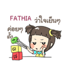 FATHIA kao-soi e（個別スタンプ：6）