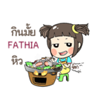 FATHIA kao-soi e（個別スタンプ：7）