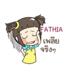 FATHIA kao-soi e（個別スタンプ：8）