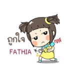 FATHIA kao-soi e（個別スタンプ：13）