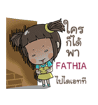 FATHIA kao-soi e（個別スタンプ：15）