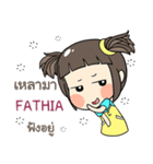 FATHIA kao-soi e（個別スタンプ：18）