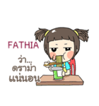 FATHIA kao-soi e（個別スタンプ：19）