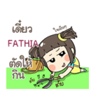 FATHIA kao-soi e（個別スタンプ：21）