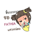 FATHIA kao-soi e（個別スタンプ：26）