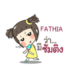 FATHIA kao-soi e（個別スタンプ：29）