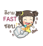 FAST kao-soi e（個別スタンプ：3）