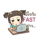 FAST kao-soi e（個別スタンプ：33）