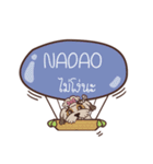 NADAO love dog V.1 e（個別スタンプ：21）