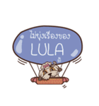 LULA love dog V.1 e（個別スタンプ：6）