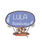 LULA love dog V.1 e（個別スタンプ：10）