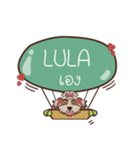 LULA love dog V.1 e（個別スタンプ：11）