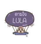 LULA love dog V.1 e（個別スタンプ：13）