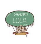 LULA love dog V.1 e（個別スタンプ：26）