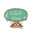 LULA love dog V.1 e（個別スタンプ：29）