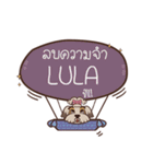 LULA love dog V.1 e（個別スタンプ：35）