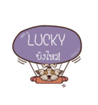 LUCKY love dog V.1 e（個別スタンプ：2）