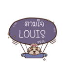 LOUIS love dog V.1 e（個別スタンプ：13）