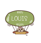 LOUIS love dog V.1 e（個別スタンプ：37）