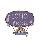 LOTTO love dog V.1 e（個別スタンプ：19）