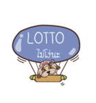 LOTTO love dog V.1 e（個別スタンプ：21）