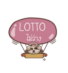 LOTTO love dog V.1 e（個別スタンプ：22）