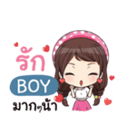 BOY waanwaan V.2 e（個別スタンプ：5）