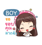 BOY waanwaan V.2 e（個別スタンプ：29）