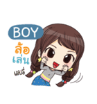 BOY waanwaan V.2 e（個別スタンプ：37）