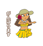 タヒチアン＆フラガール ポノちゃん Vol.2（個別スタンプ：19）