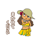 タヒチアン＆フラガール ポノちゃん Vol.2（個別スタンプ：23）