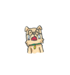 Dogs woff woff（個別スタンプ：11）