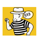 Beard man with with Striped shirt（個別スタンプ：8）