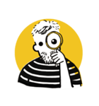 Beard man with with Striped shirt（個別スタンプ：20）