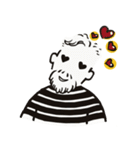 Beard man with with Striped shirt（個別スタンプ：39）