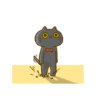 黒猫のタンゴ（個別スタンプ：14）