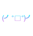 emoticon is so vaporwave！（個別スタンプ：33）