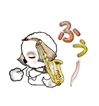 【大きめ文字】シーズー犬(吹奏楽部) Vol.9（個別スタンプ：31）